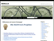 Tablet Screenshot of manulia.de